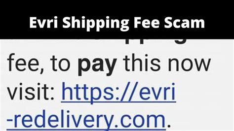 evri ship scam email.